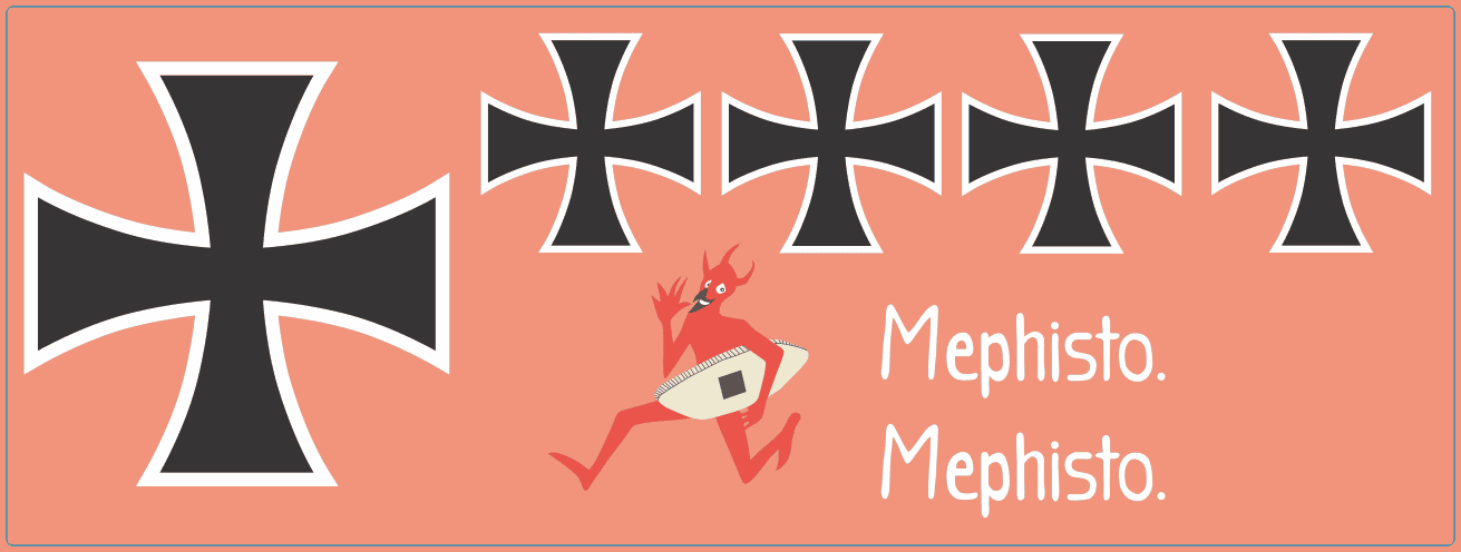 German WWI A7V Tank Waterslide Decal Set – 506 “Mephisto” (Late War & Restored Versions) – Multi Scale Military Model Decals