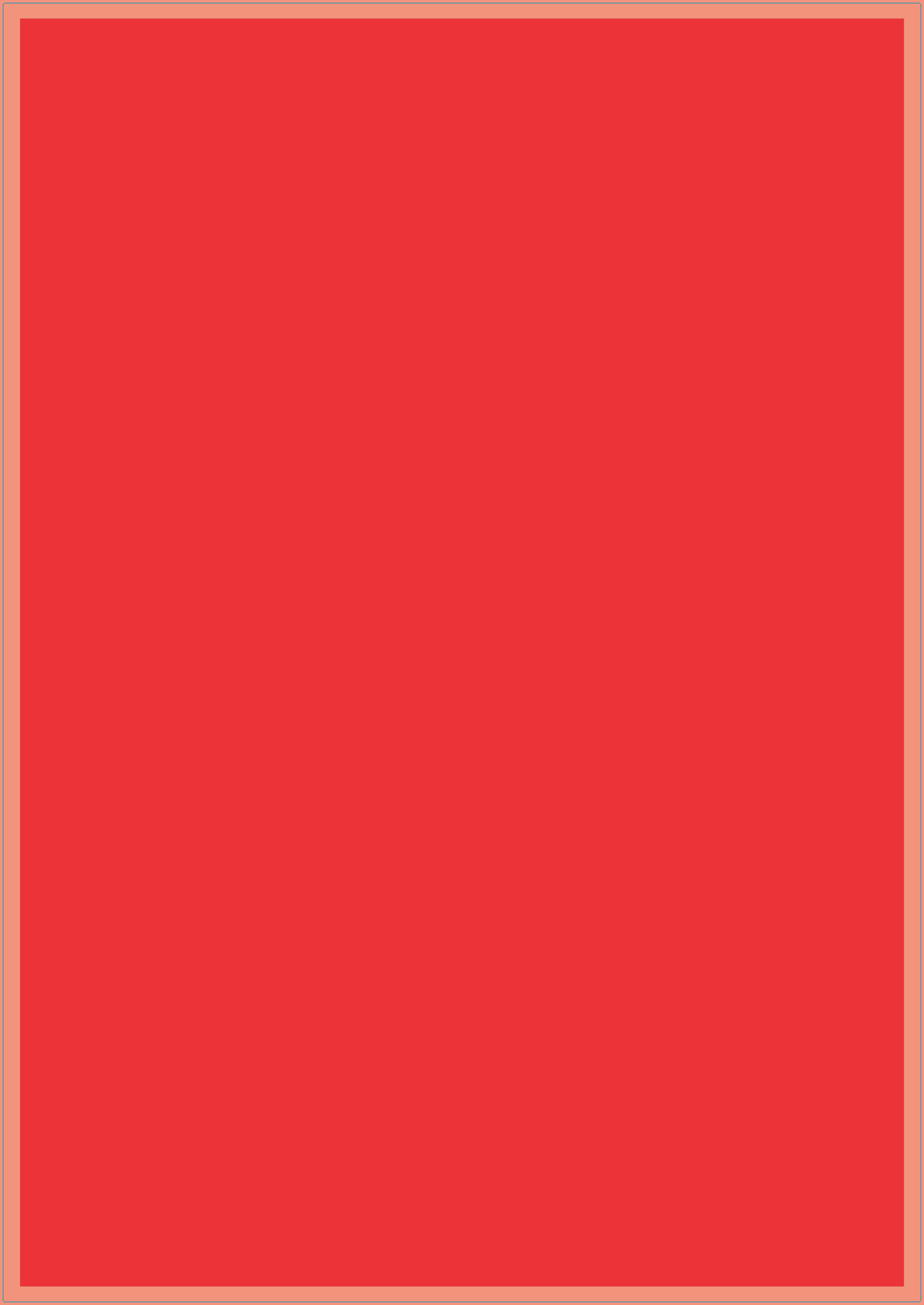 Solid Colour - A5 Sheet - Red– Water Decal – Waterslide – Multi-Scale