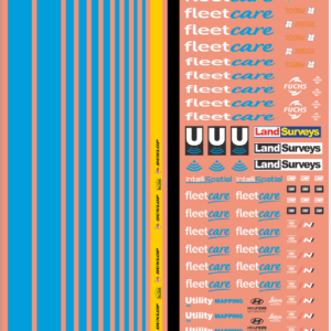 2023 AR Intellispatial i20 Hyundai Rally 2 – Multi-Scale Waterslide Decals