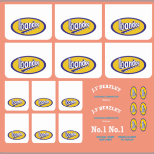 AMT International S Line Decals – Multi-Scale Waterslide Decals