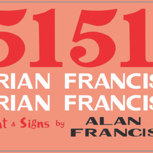 Resin LJ Torana Number & Letter Multi-Scale Waterslide Decals