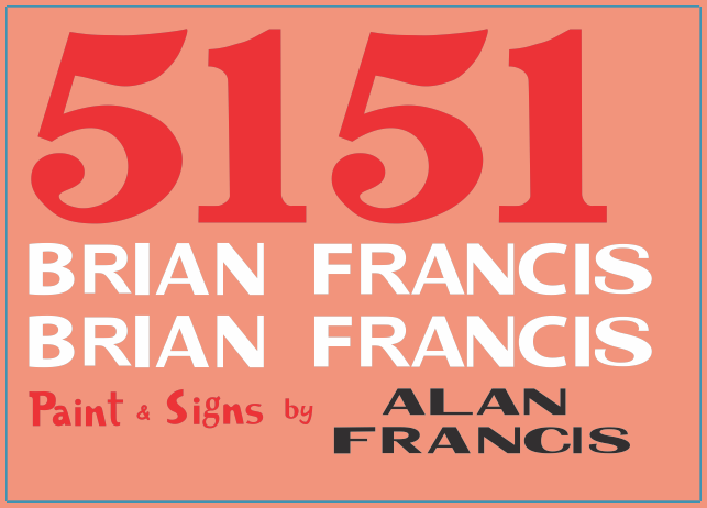 Resin LJ Torana Number & Letter Multi-Scale Waterslide Decals