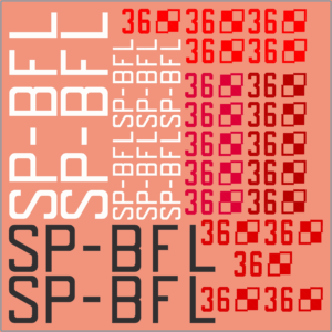 Mirage PZL P.24 SP-BFL Aircraft Decals – Multi-Scale Waterslide Decals