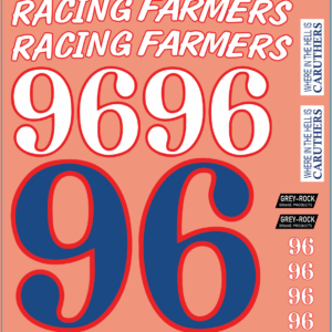 MPC Charger Grand Prix – Multi-Scale Waterslide Decals
