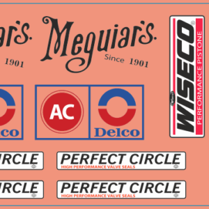 AMP Pontiac Grand Prix – Multi-Scale Waterslide Decals