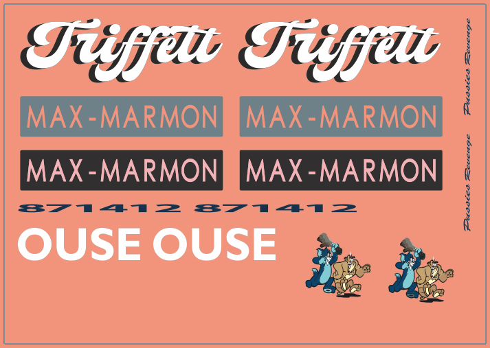 Mack “Triffett Door” Max Marmon Truck – Multi-Scale Waterslide Decals