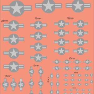 US Navy & Marine Corps Tactical Paint Scheme – Multi-Scale Waterslide Decals