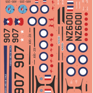 DHC-2 Beaver Antarctica Decals | Scale Model Water Slide Decals ? Model Mate Decals